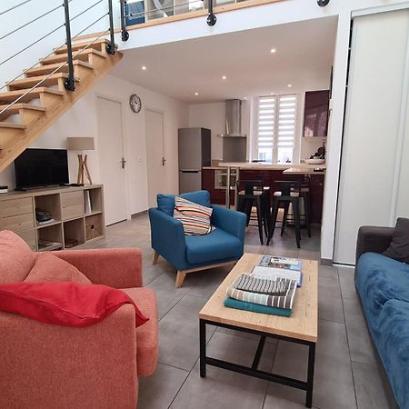 Villa Ladore, Apt 2 Chambres Dans Maison, 55M2, 100M Des Plages, Parking โรกบรูน-กัป-มาร์แต็ง ภายนอก รูปภาพ